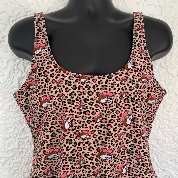 Buc-ee’s Cheeta Print One Piece Bathing Suit 2X - Picture 3 of 9